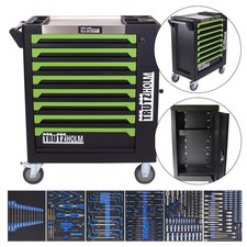 Werkzeugwagen Werkstattwagen 8 Schubladen 249 tlg. gefüllt Schaumeinlagen CR-V