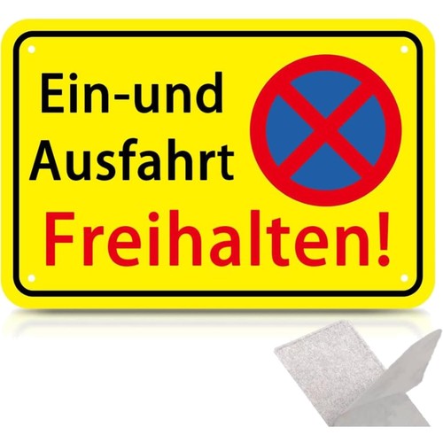 Einfahrt ausfahrt freihalten - einfahrt,