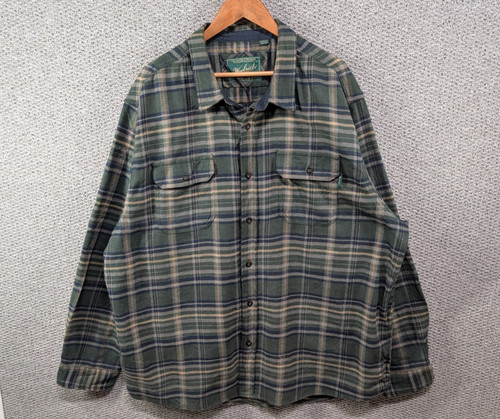 Woolrich heavy flannel check - heavy,