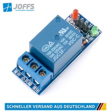 1-Kanal 5V-12V-24V Relais Modul bis 10A (1ch Relay Module Active Low)