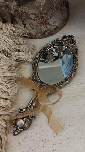 Handspiegel vintage brocante - brocante, 8