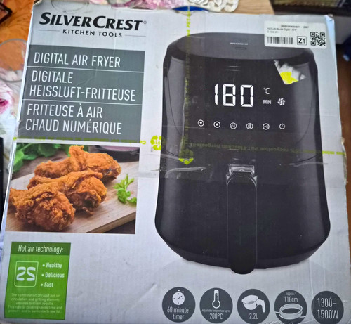Silvercrest digital air fryer - silvercrest,