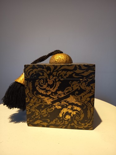 Deko holzbox mit - , deckel