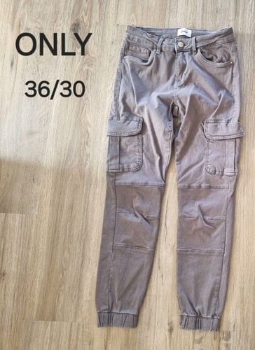 Only damen cargo hose khaki - only,