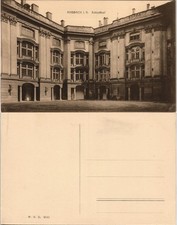 Ansichtskarte Ansbach Schloßhof 1913