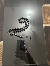 Gümüs Cakimli Kuka Tesbih Tespih Gebetskette Koka