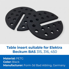 Tischeinlagen 2er Set passend