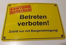 Blechschild/ Schild/ Deko/