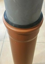 KG-Rohr Übergangsgummi