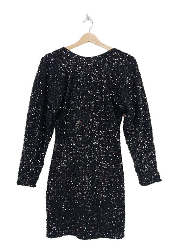 Paillettenkleider schwarz - h&m,