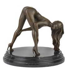 Erotische Bronzeskulptur