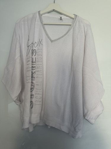 Soccx pullover weiß gr - pullover,, gr.44