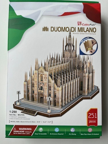 Puzzle duomo milano - 3d, di