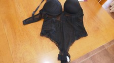 Body Spitzenbody H&M schwarz