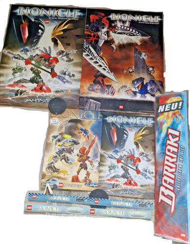 Lego bionicle displaymaterial - lego,