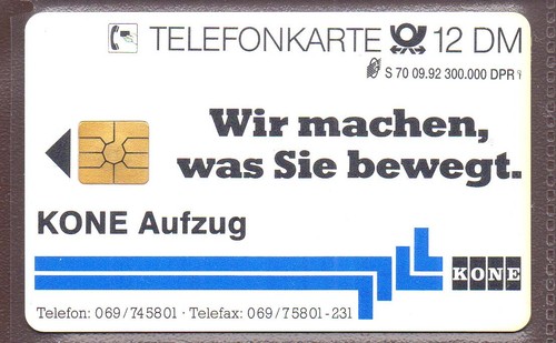 Tv484 telefonkarte s 70 - tv484,