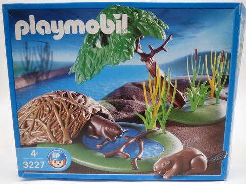Playmobil 3227 biberbau mit - "biberbau,