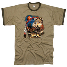 Wolf shirt dreamcatcher - t-shirt,