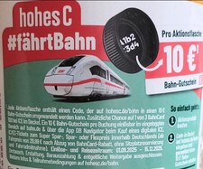 6 x 10€ DB Gutschein Gutscheine Deutsche Bahn Codes Zug