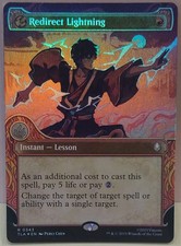 MTG - Avatar TLA - Redirect Lightning *Showcase Foil*
