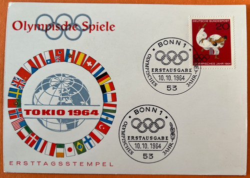 Werbe karte olympische spiele - olympische,