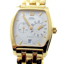 ORIS (like new & unworn) Gold Regulateur Regulator Automatic Tonneau Ref. 7471