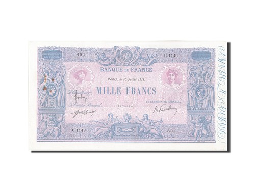 Geldschein frankreich 1000 - geldschein,,