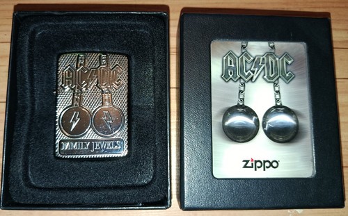 Zippo feuerzeug acdc - feuerzeug,