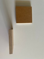 20x MDF Zuschnitte 100x100x12mm