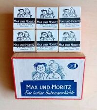 Set 6 Max und Moritz Dia Rollfilm Nr. 80-86 OVP Begleitblatt W. Busch Geschichte