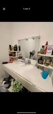 Weiß schminktisch led 4 - weiß,