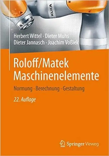 Roloff matek maschinenelemente - roloff/matek,