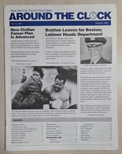NEW YORK City TRANSIT Police 1992 Heft Polizei USA News 27 Seiten not NYPD