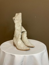 Handgefertigte Italienische Echtleder Damenstiefel