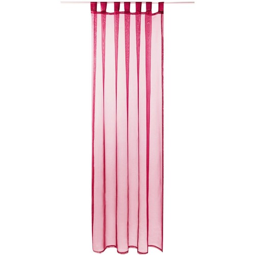 Gardine transparent mit