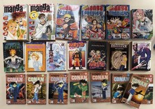 Manga Comic Sammlung Konvolut 21Stk. Naruto Conan Paket