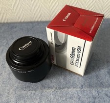 Canon macro lens - macro, 60mm
