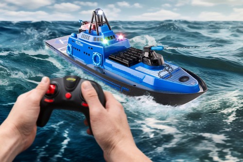 Polizeiboot rtr 4ght - polizeiboot, 2,4ght