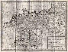 Deutschland Original Kupferstich Landkarte 1788