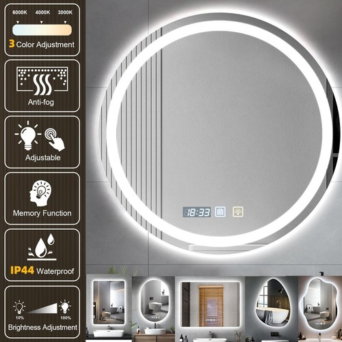 Led badspiegel mit touch - led,