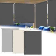 Senkrechtmarkise Sonnenschutz Außenrollo Außen Balkon Seitenmarkise Sichtschutz