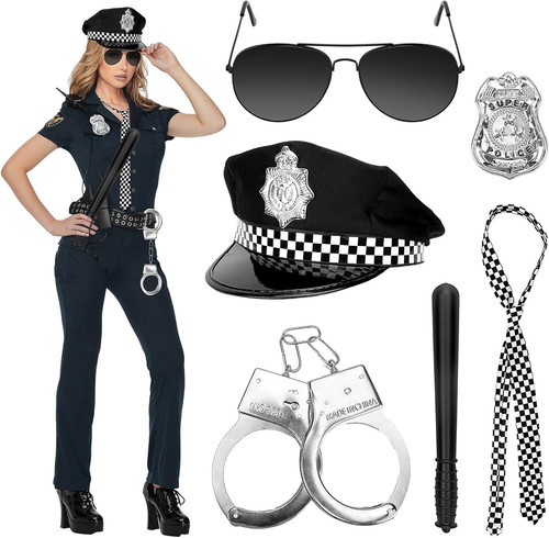 Polizei kostüm zubehör - kostüm,