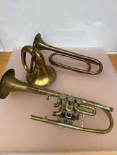 Alt messing kornett - kornett, signalhorn