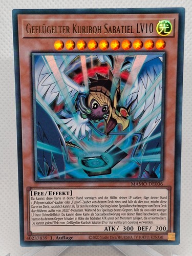 Geflügelter kuriboh sabatiel - kuriboh,