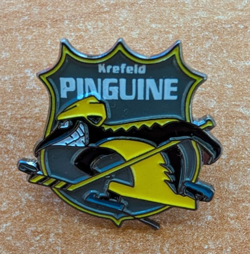 Pin button krefeld pinguine - pinguine,