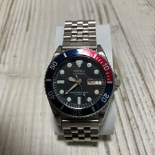 Rare Seiko Diver 10 BAR 7S26-0050 Automatic Day Date Black Dial Pepsi Color