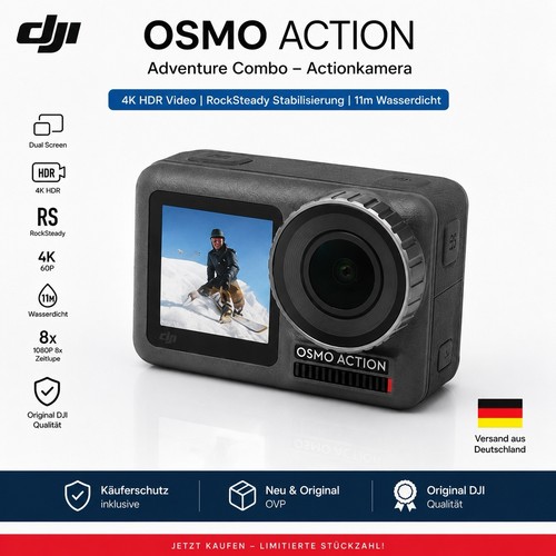Dji osmo action hdr - osmo,