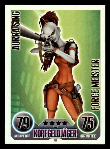 Aurra sing force attax - force, star