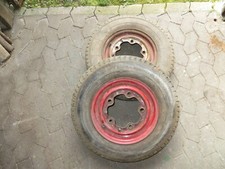 Allgaier A22 oder Zettelmeyer Z1 1 Paar Vorderachse Felgen inkl. Reifen 185R14
