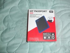 Passport 500 gb - wd,